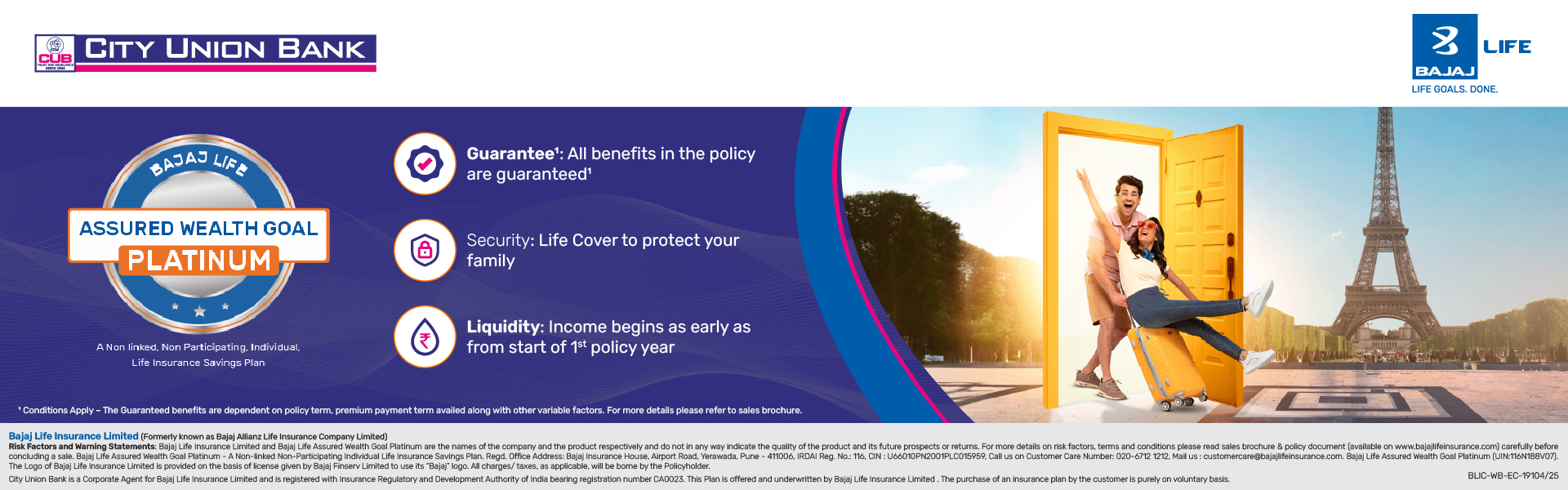 BAJAJ LIFE INSURANCE AWG Platinum